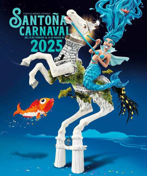 Cartel carnaval de Santoña 2025