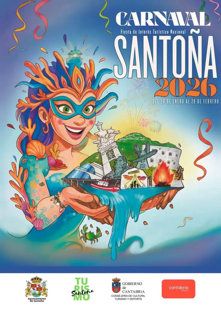 Cartel carnaval de Santoña 2026