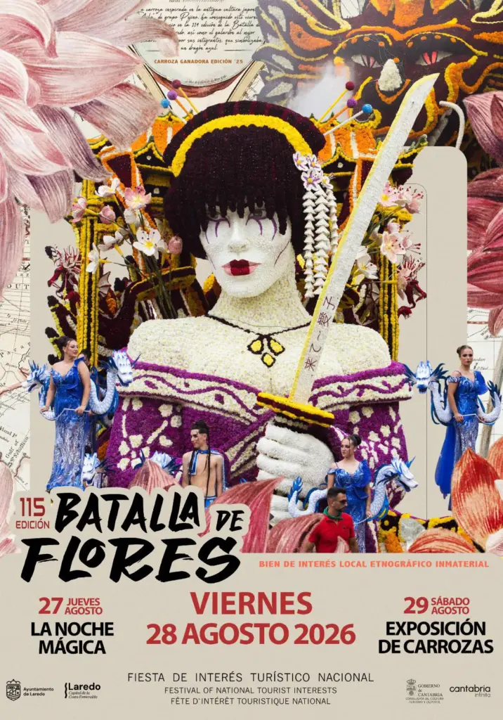 Cartel Fiestas Semana Grande Laredo 2026