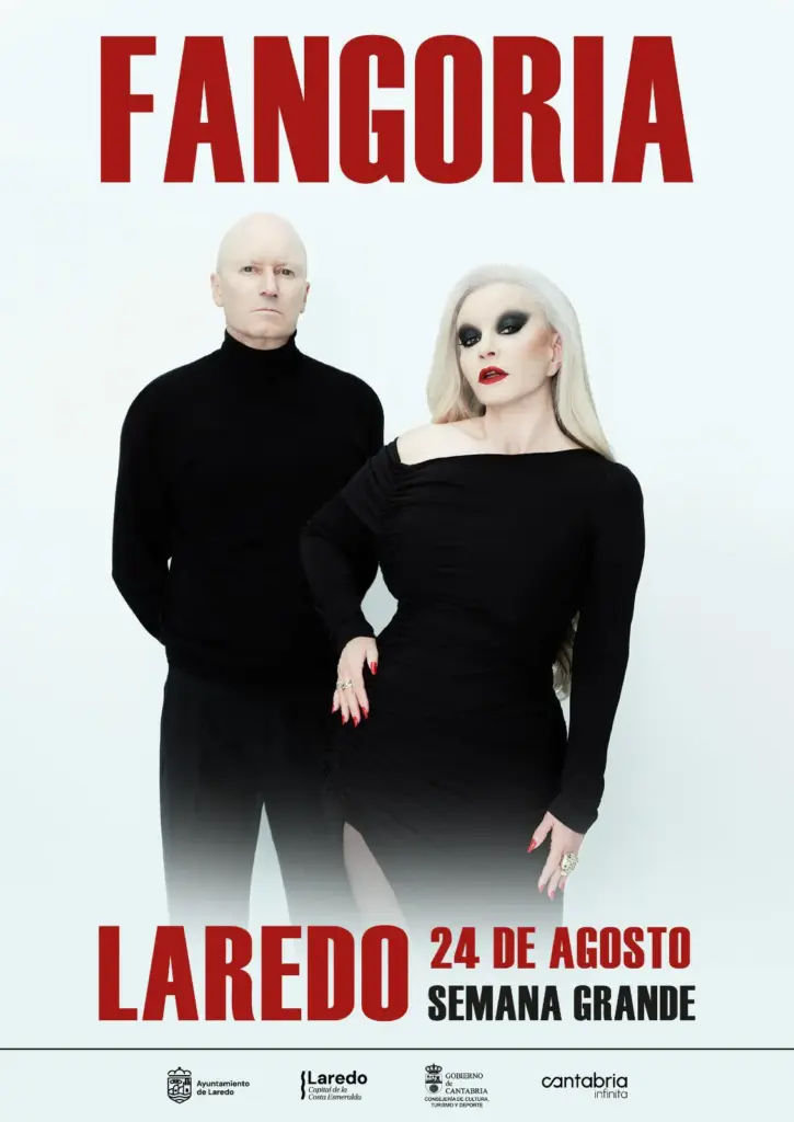 Cartel Concierto Fangoria Semana Grande Laredo 2026