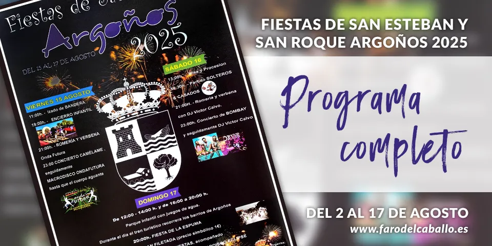 Programa Fiestas Argoños 2025