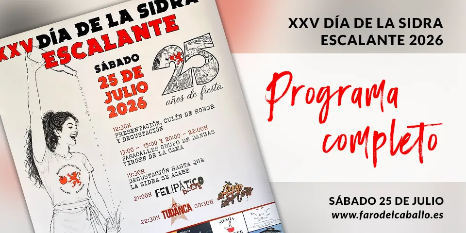 Programa Día de la Sidra Escalante 2026